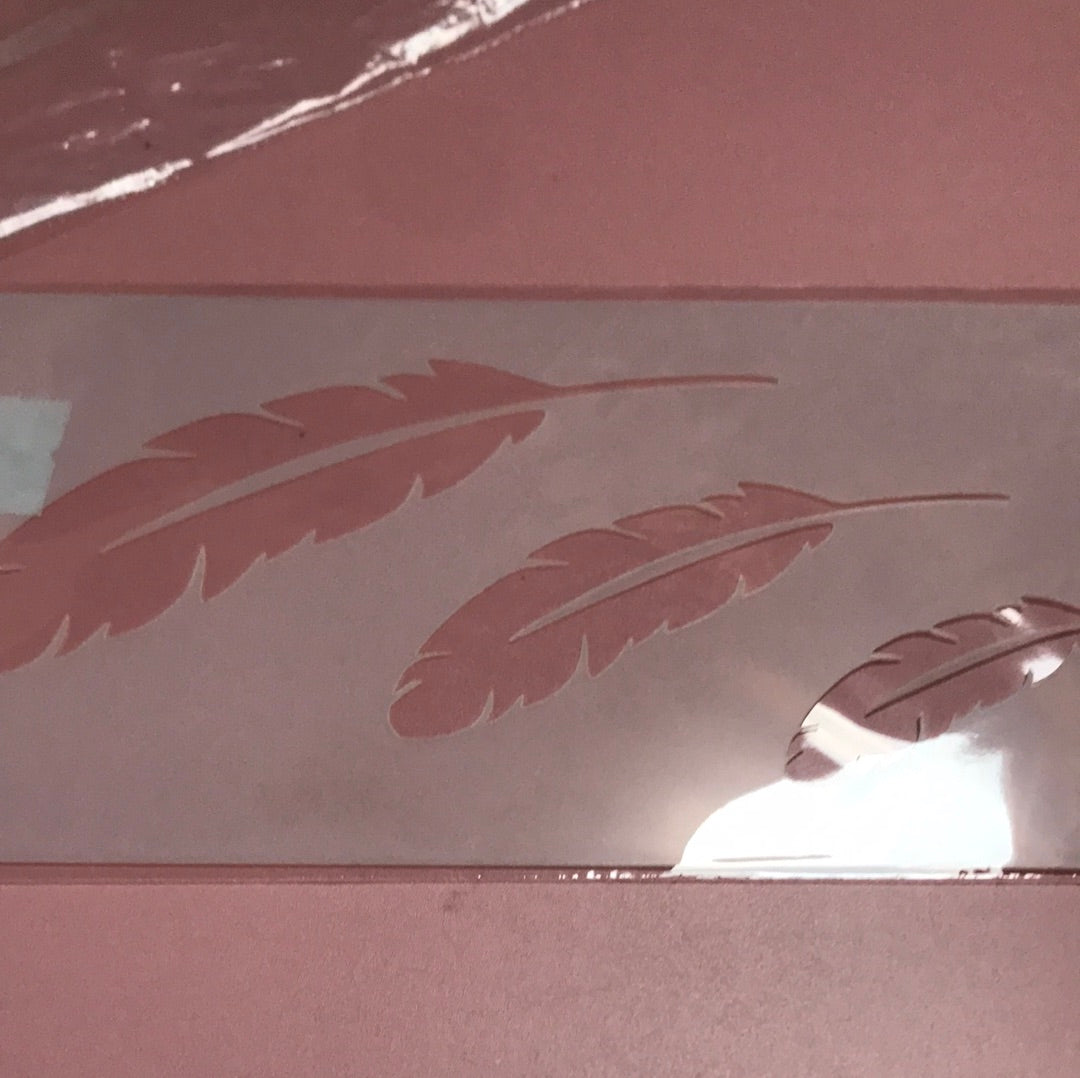 STENCIL 10 x 20 Pluma Milartes