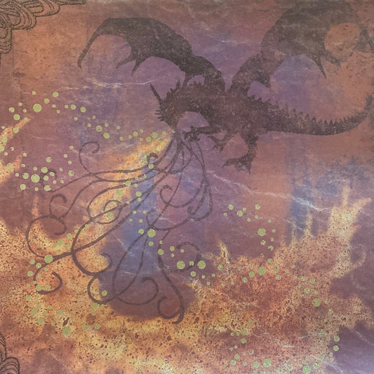 LAMINA- DECOSCRAPP-DECOUPAGE 30 x30 mixmedia