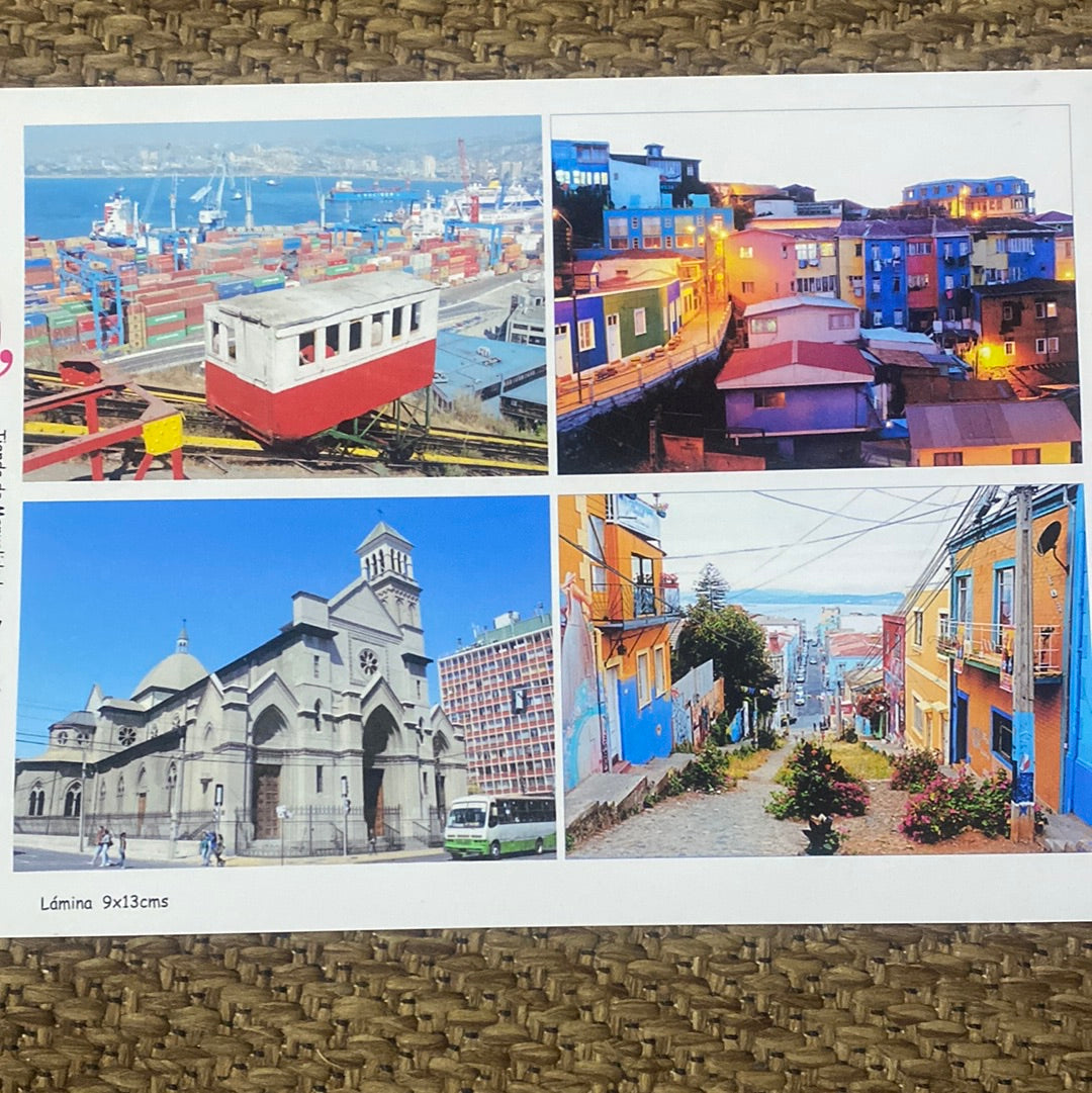 LAMINAS PARA DECOUPAGE 20 x 27 Valparaiso