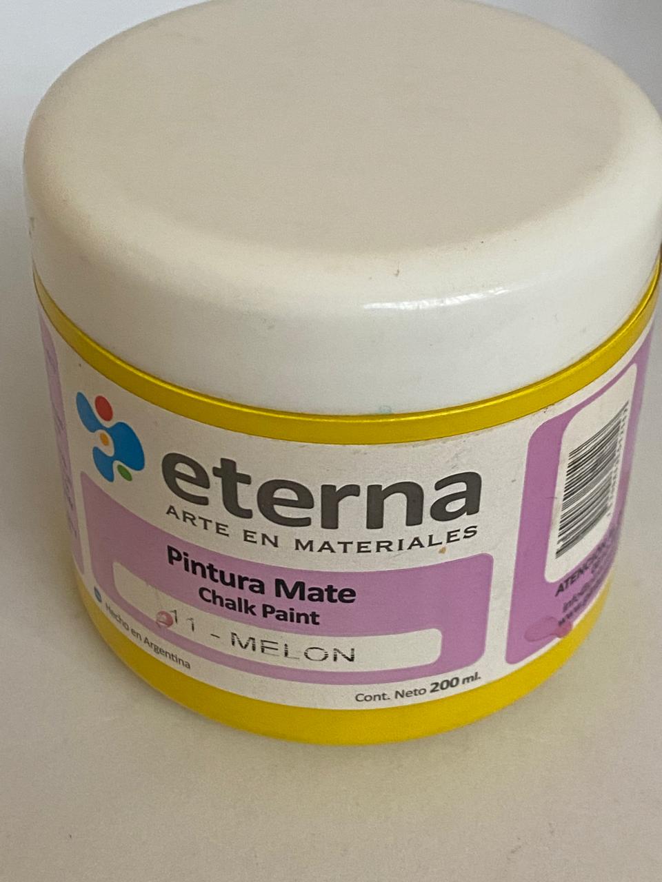 Pintura Mate Chalk paint ETERNA 200 ML MELON