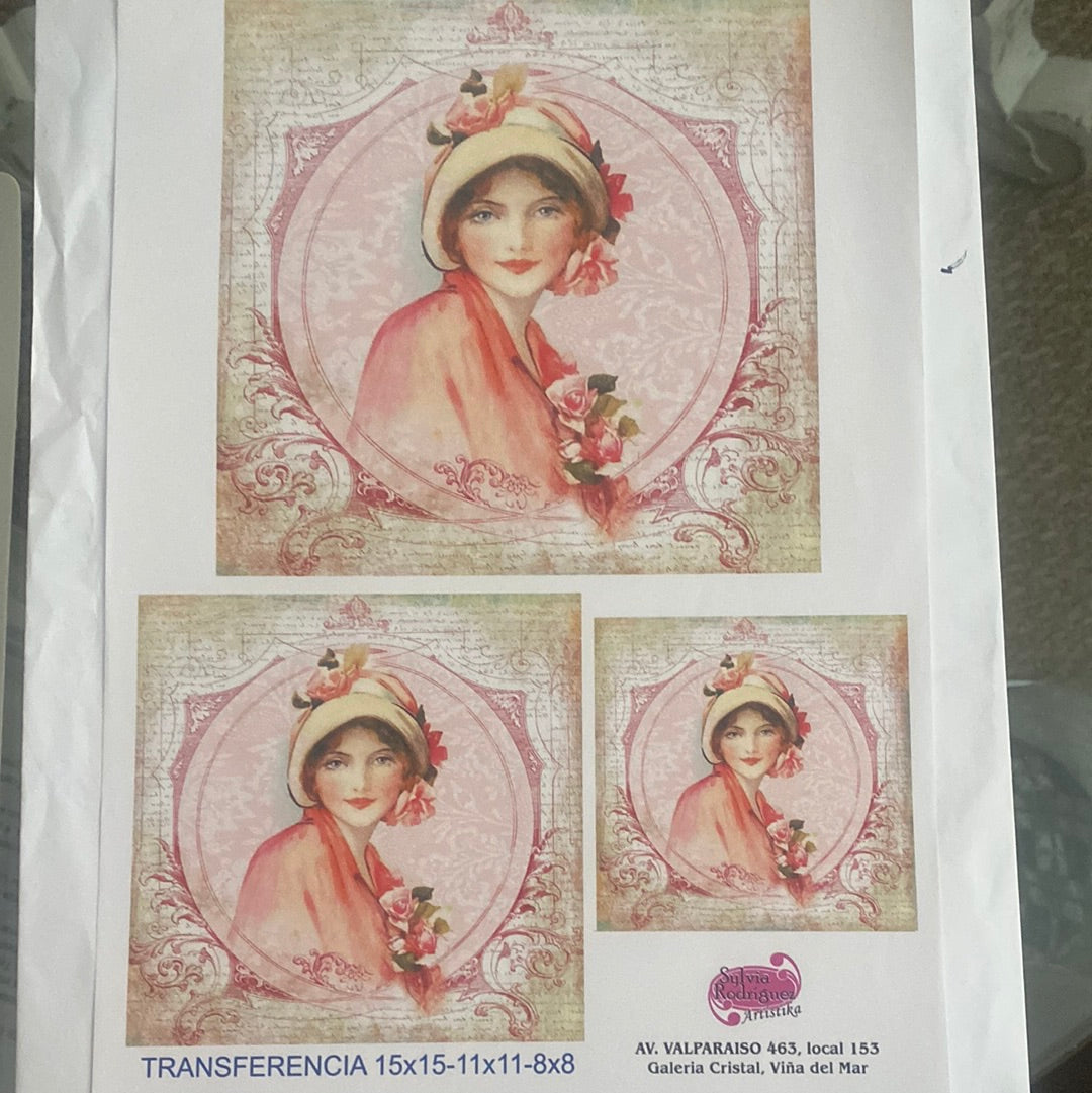 LAMINAS PARA TRANSFERENCIA (20x25) VINTAGE