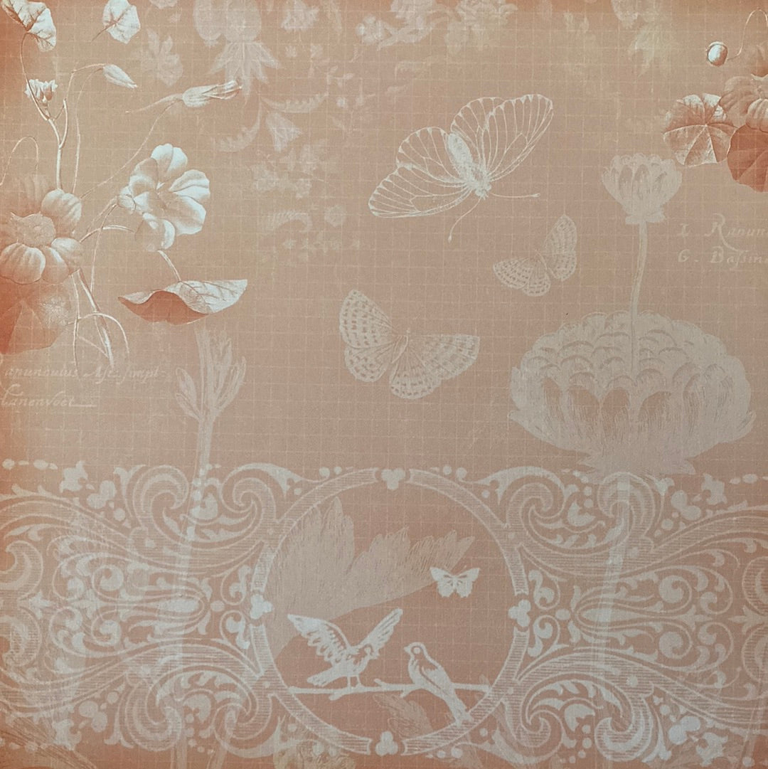 LAMINA DECOSCRAPP-DECOUPAGE 30 x30 -APLICACIONES-MARIPOSA STACK