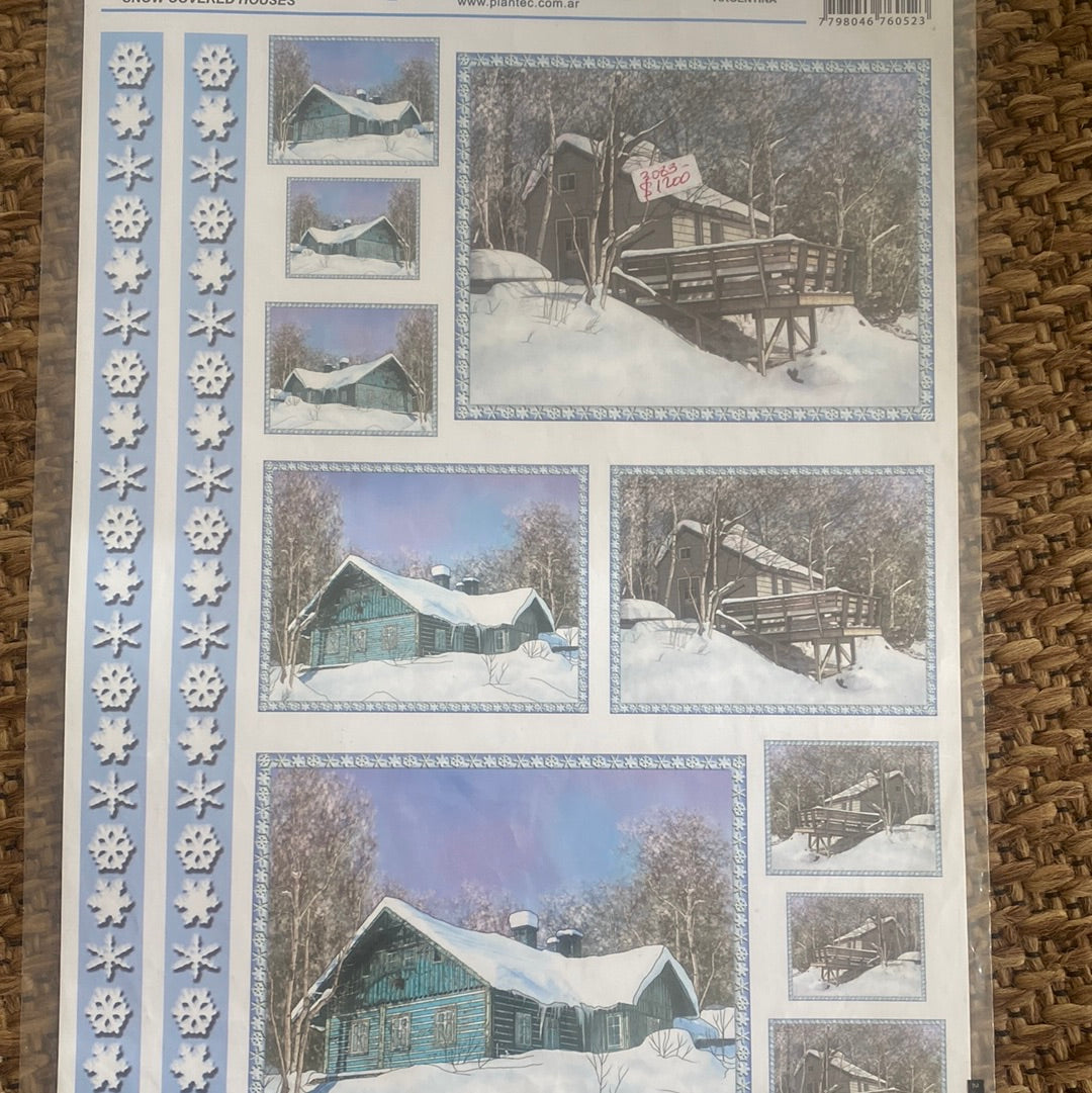 LAMINAS PARA DECOUPAGE 21x29 PAISAJE