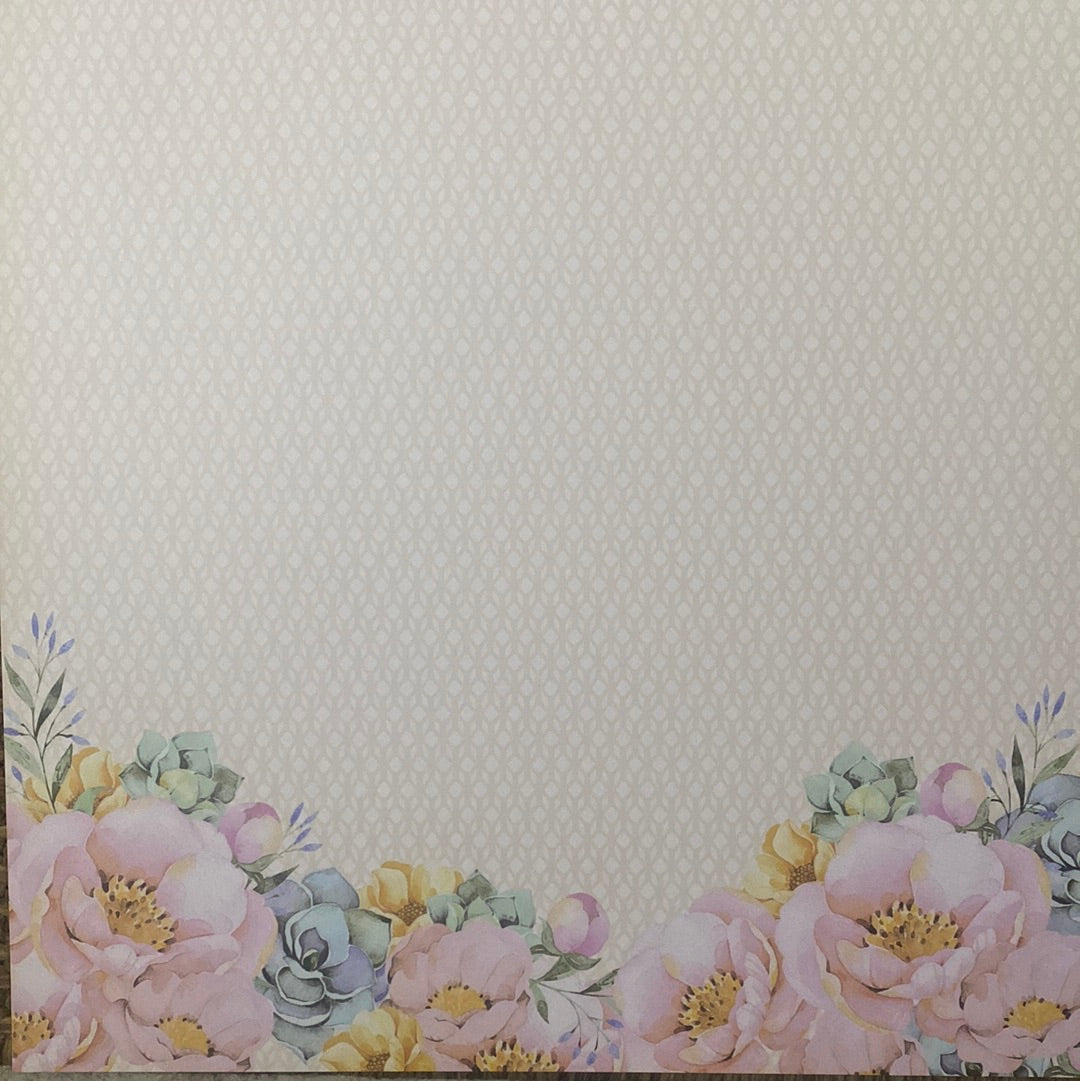 LAMINA DOBLE DECOSCRAPP-DECOUPAGE 30 x30 -VARIAS -SAMANTHA ROSE-PREMIUM