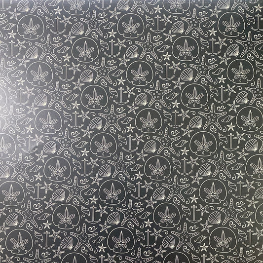 LAMINA DECOSCRAPP-DECOUPAGE 30 x30 -VARIAS CON APLICACIONES MARINAS