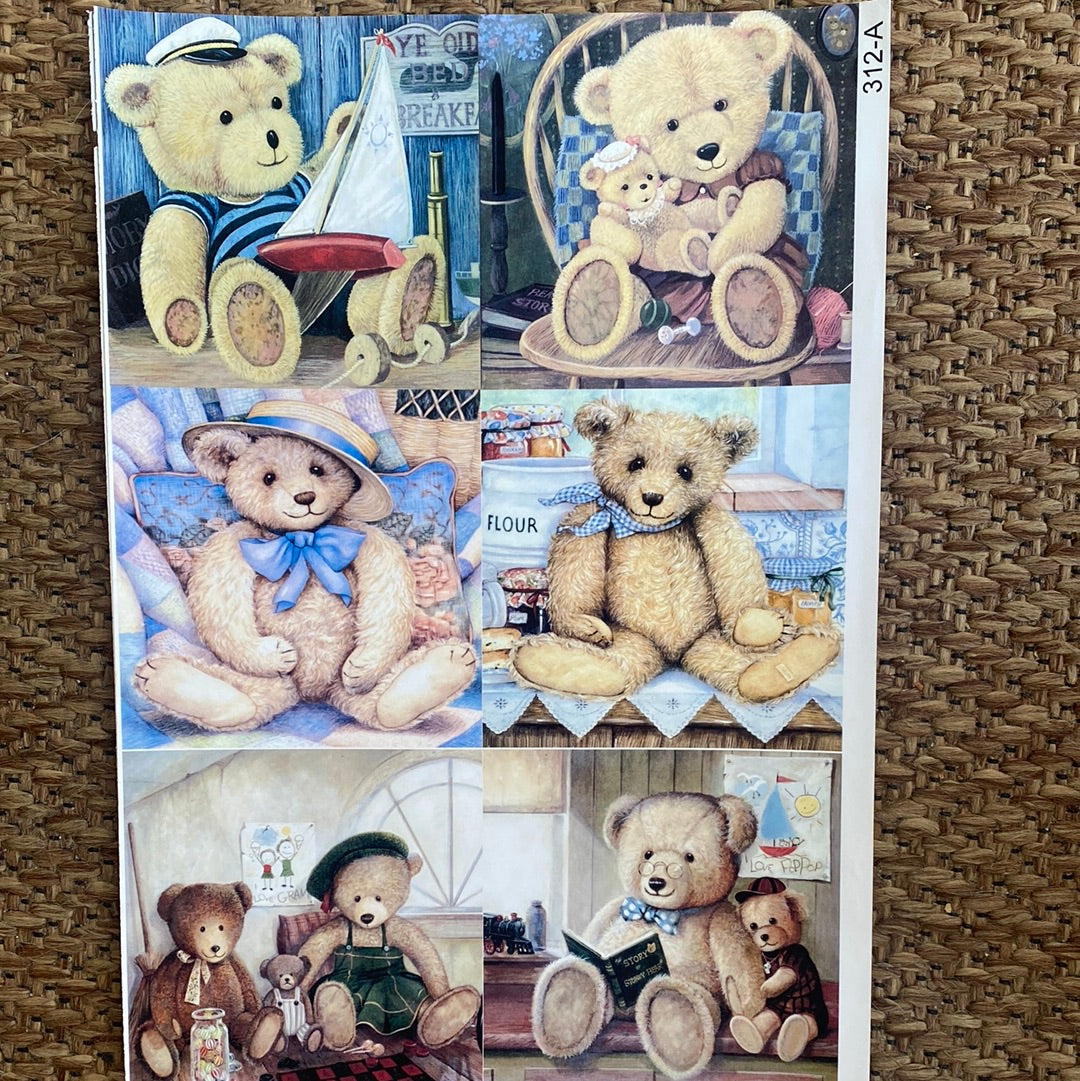 LAMINAS PARA DECOUPAGE INFANTIL 21 x 30 cm