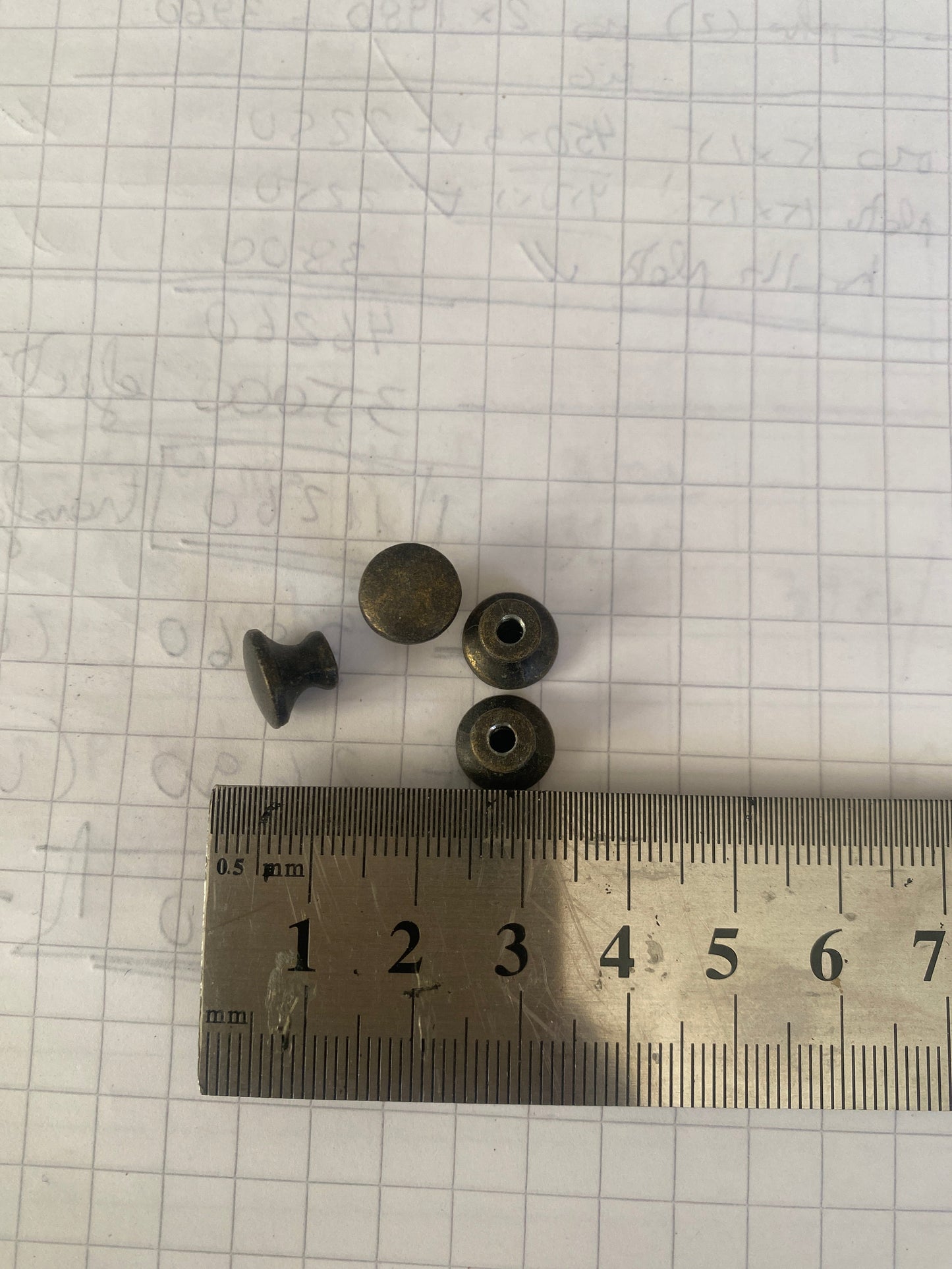 MANILLA DE BRONCE PEQUEÑA x5