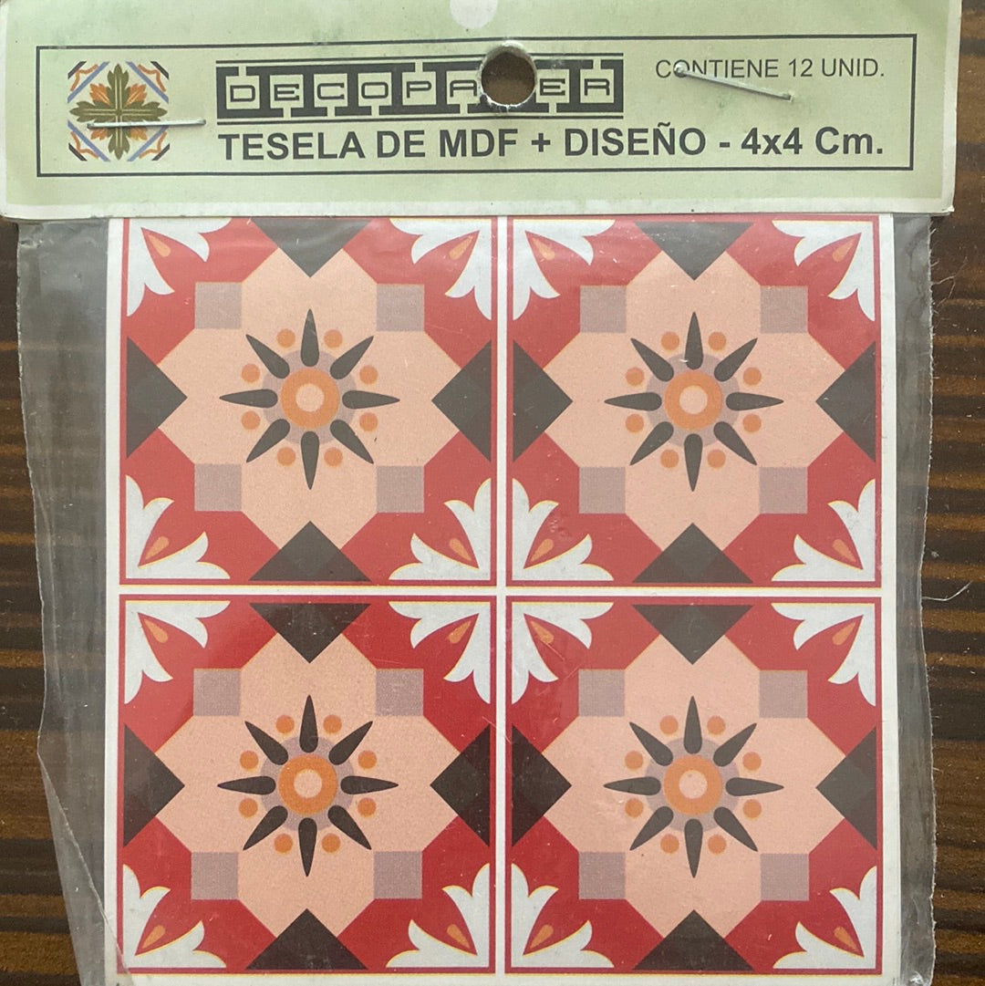 LAMINA MOSAICO 10x10 DECOPAPER CON 12UNIDADES