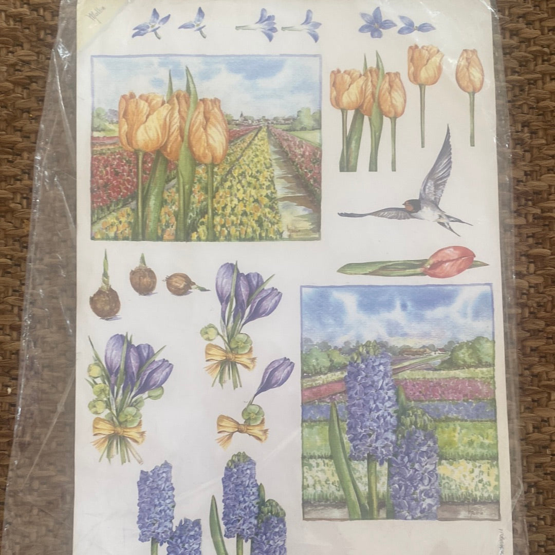 LAMINAS PARA DECOUPAGE TRIDIMENSIONAL NIÑAS 21 x 30 cm