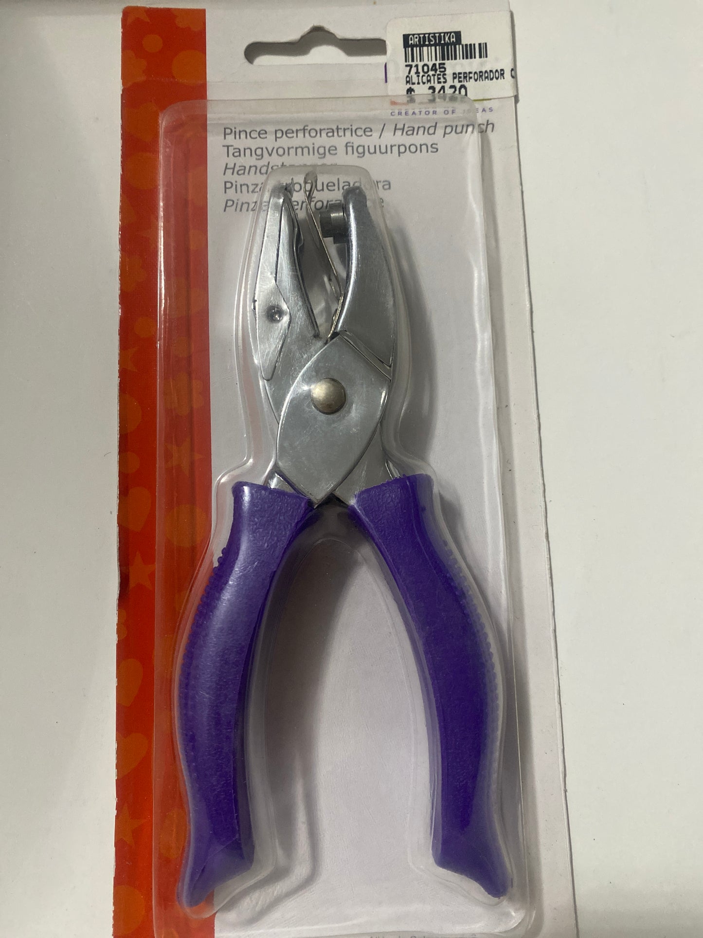PERFORADORA PINZA ARTEMIO CORAZÓN