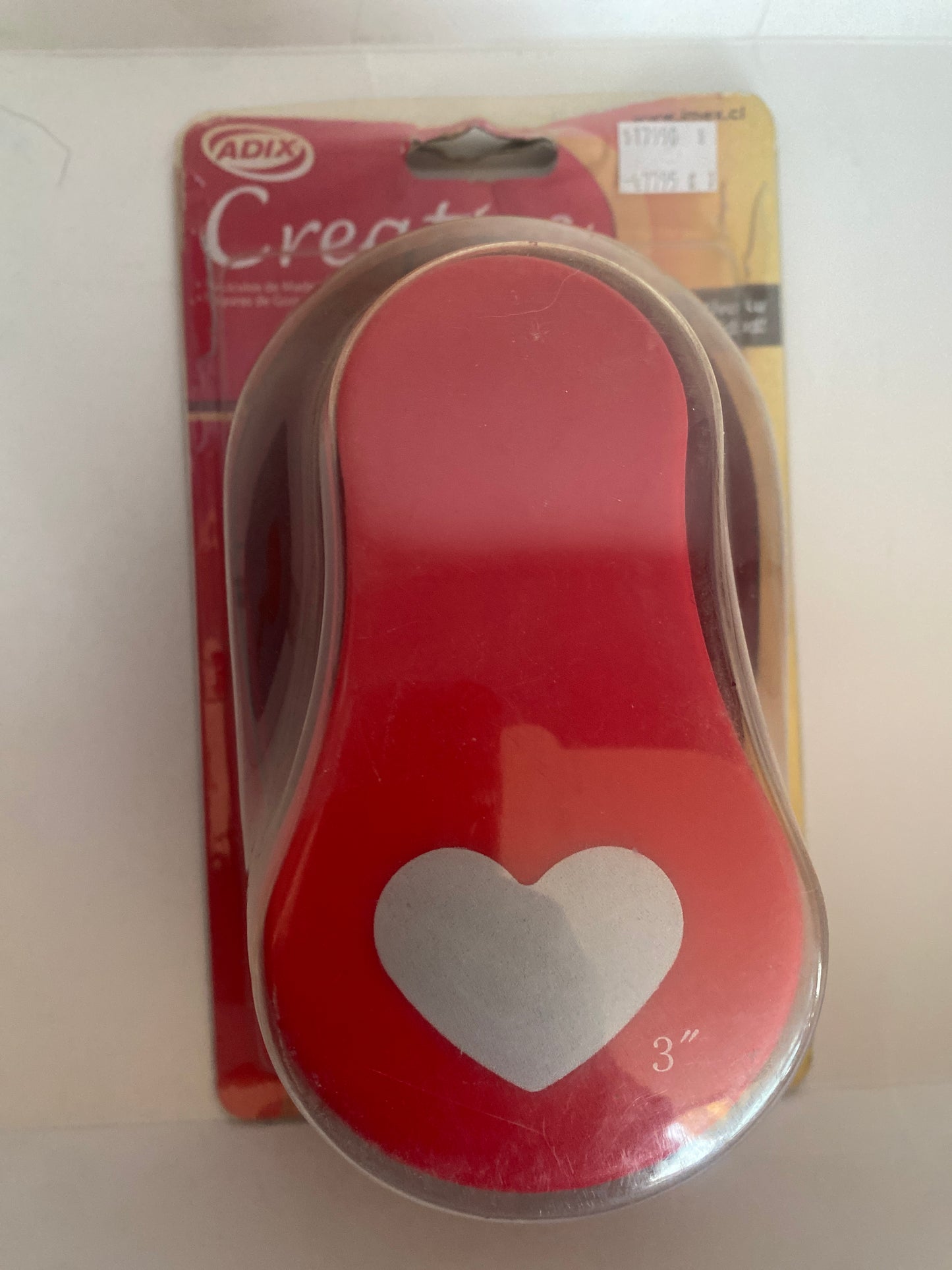 PERFORADORA CREATIVE CORAZON 3 pulgada
