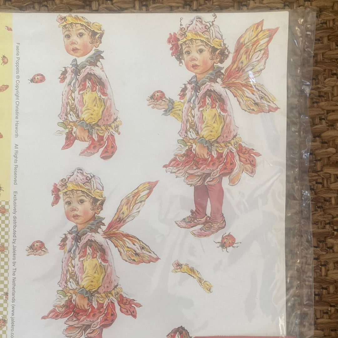 LAMINAS PARA DECOUPAGE TRIDIMENSIONAL NIÑAS 21 x 30 cm