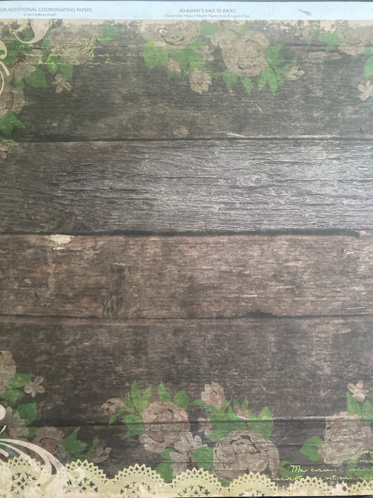 LAMINA- DECOSCRAPP-DECOUPAGE 30 x30 DOBLE CARA mixmedia