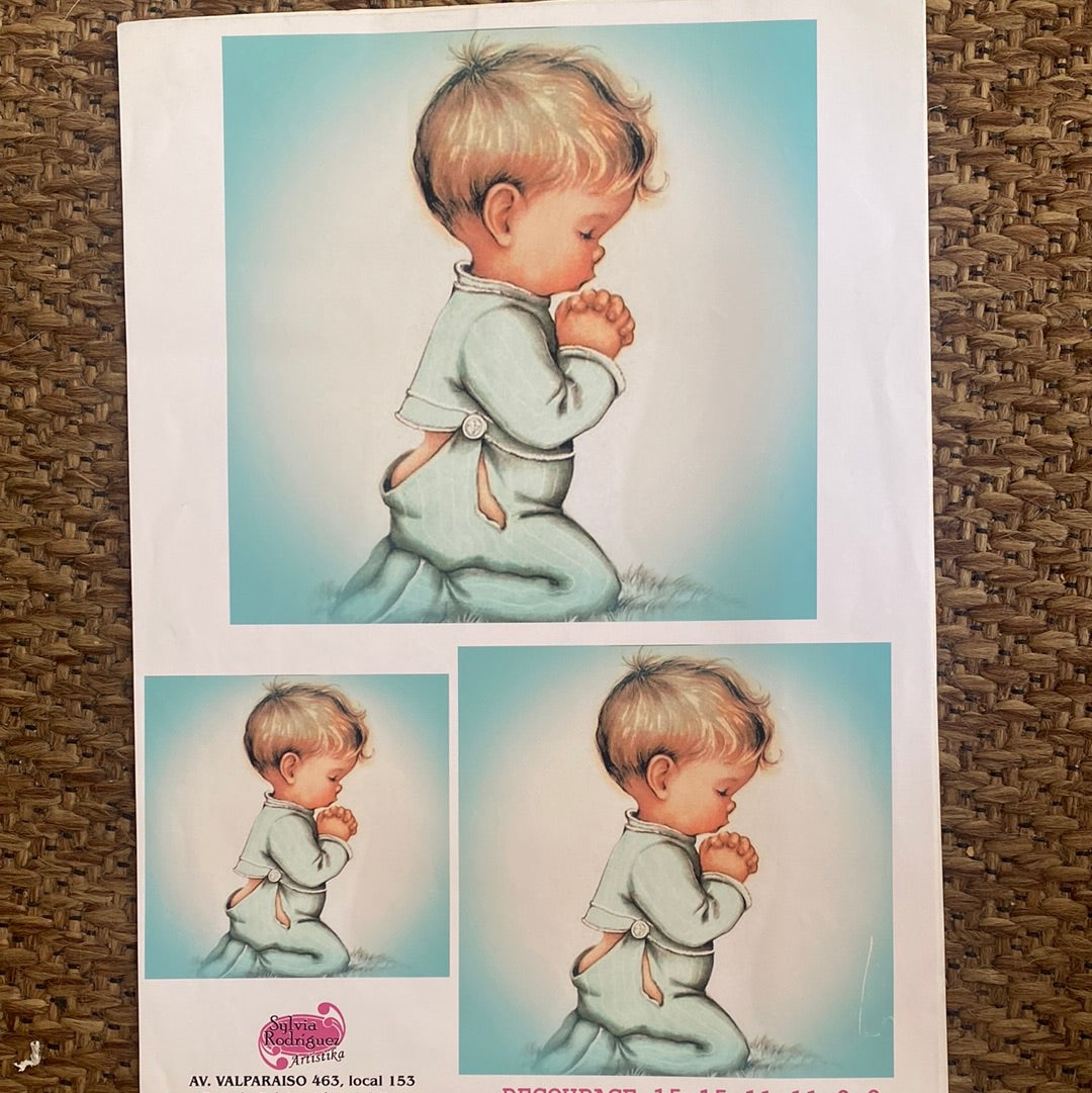 LAMINAS PARA DECOUPAGE INFANTIL 21 x 30 cm