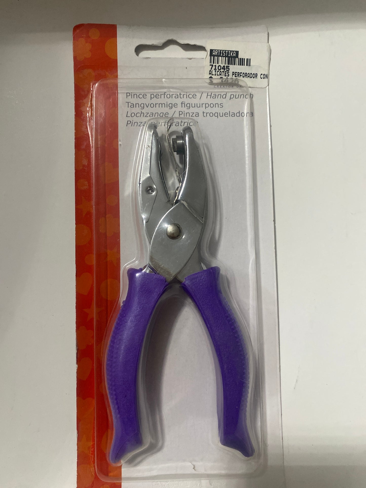 PERFORADORA PINZA ARTEMIO RANURA