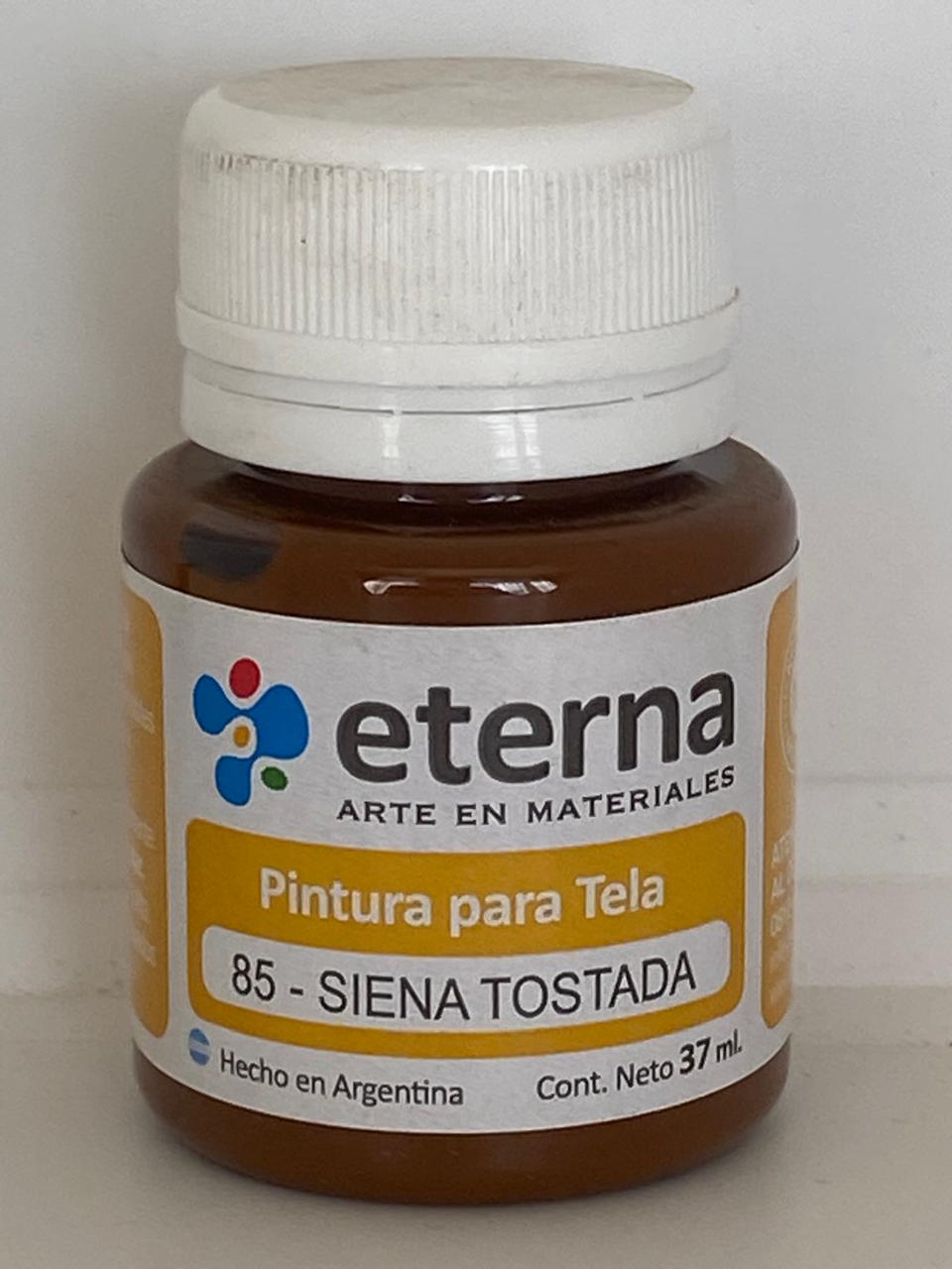 PINTURA PARA TELA ETERNA / GENERO 37 ML 85 SIENA TOSTADA