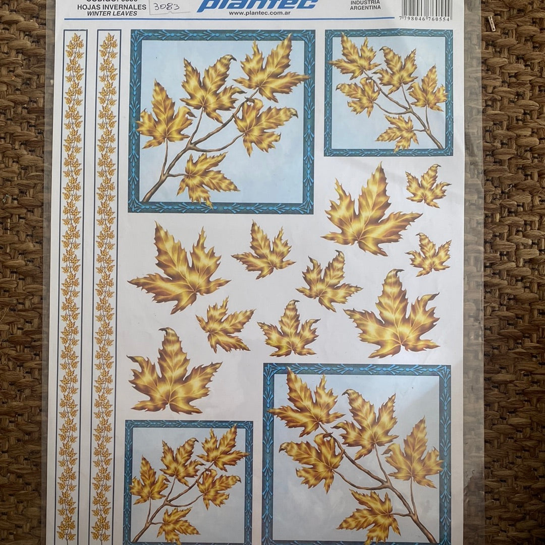 LAMINAS PARA DECOUPAGE FLORES 21 x 30 cm