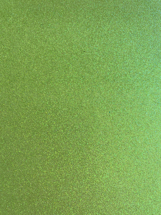LAMINA- DECOSCRAPP-DECOUPAGE 30 x30 Gliter verde limon