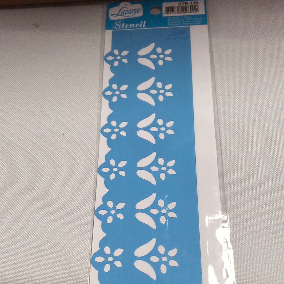 STENCIL LITOARTE 29x8.4 ENCAJE BODERIE