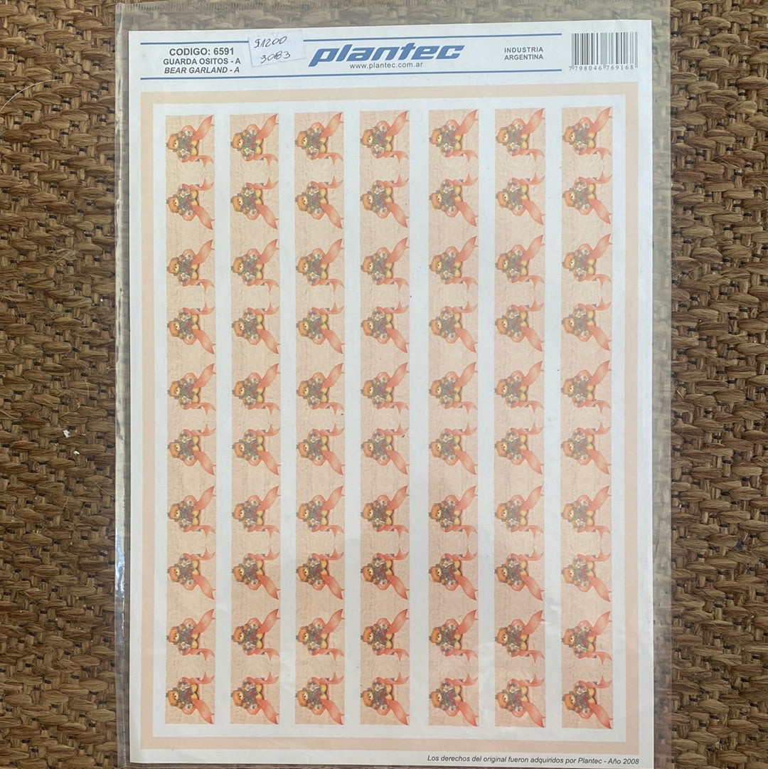 LAMINAS PARA DECOUPAGE INFANTIL 21 x 30 cm