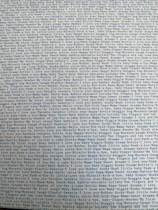 LAMINA DECOSCRAPP-DECOUPAGE 30 x30 VARIOS FONDOS -BABY BOY STACK -BRILLANTE