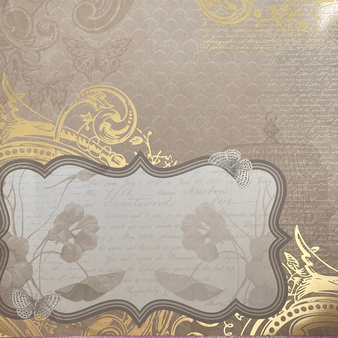 LAMINA- DECOSCRAPP-DECOUPAGE 30 x30 mixmedia varios