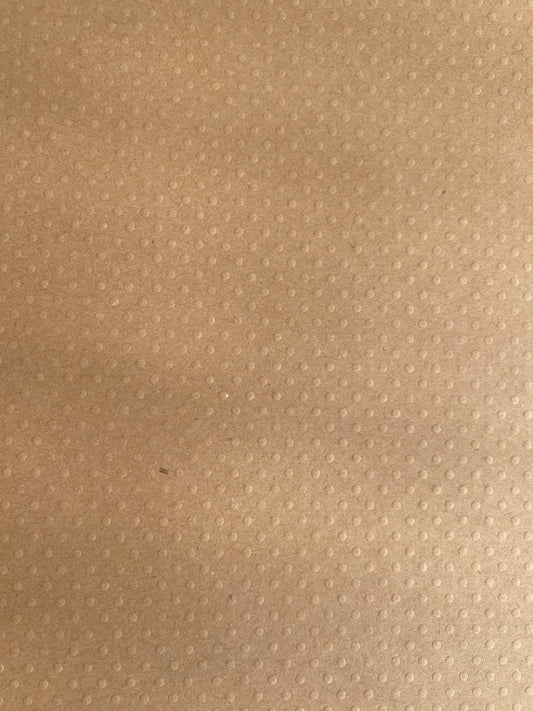 LAMINA DECOSCRAPP-DECOUPAGE 30 x30 -KRAFT PAPER CON PUNTOS