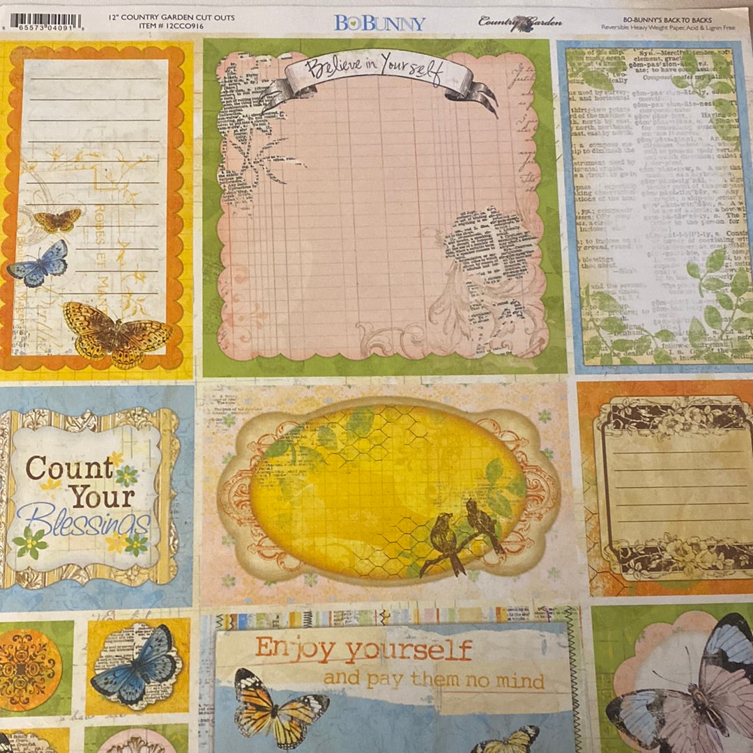 LAMINA- DECOSCRAPP-DECOUPAGE 30 x30 DOBLE CARA mixmedia