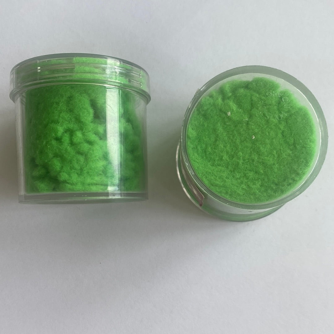 FELPITA EN POLVO EFECTO TERCIOPELO.VERDE MENTA 60cc