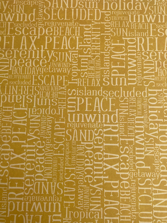 LAMINA- DECOSCRAPP-DECOUPAGE 30 x30 Letras Tipografía