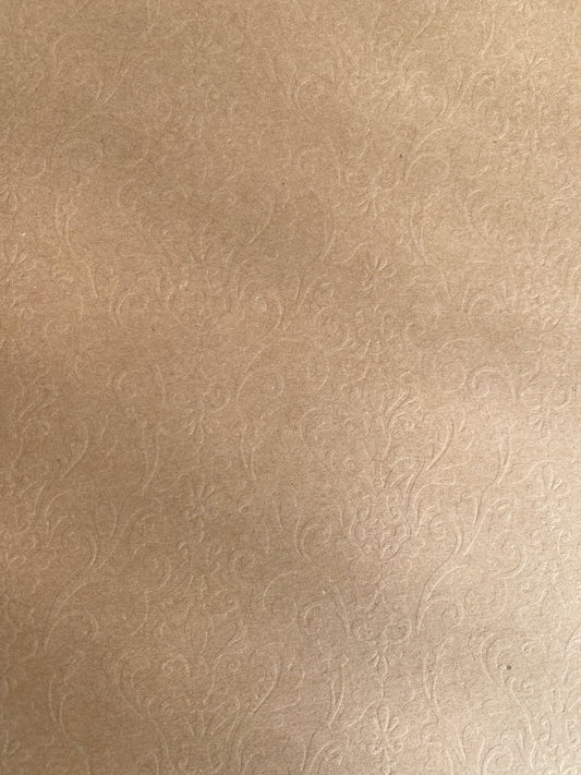 LAMINA DECOSCRAPP-DECOUPAGE 30 x30 -KRAFT PAPER CON DISEÑO ANTIGUO