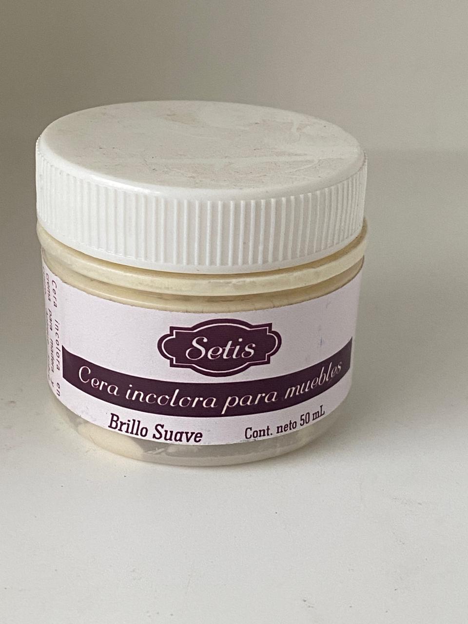 CERA ORGANICA PARA MUEBLES INCOLORA 50 ML SETIS