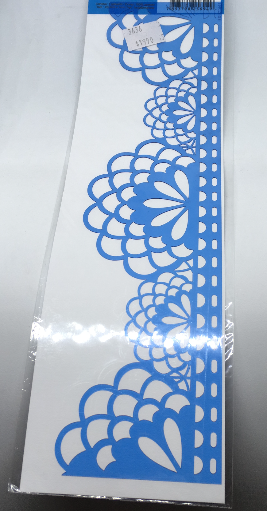 STENCIL LITOARTE 29x8.4 ENCAJE