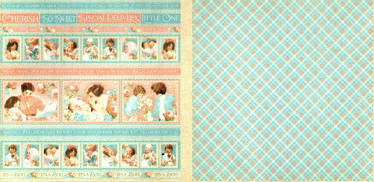 Lamina Graphic 45 Doble 30x30cm Scrapbooking USA - Precious Memories 3