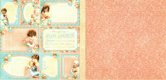 Lamina Graphic 45 Doble 30x30cm Scrapbooking USA - Precious Memories 5