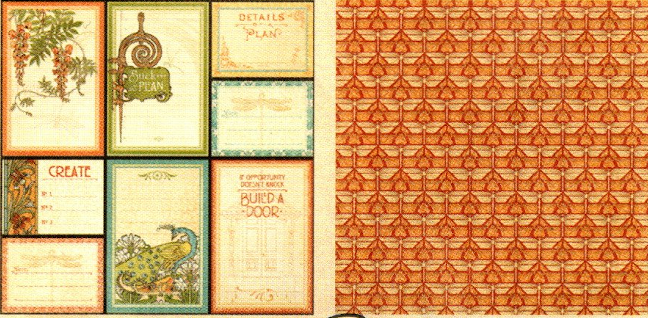 Lamina Graphic 45 Doble 30x30cm Scrapbooking USA - Artisan Style 8