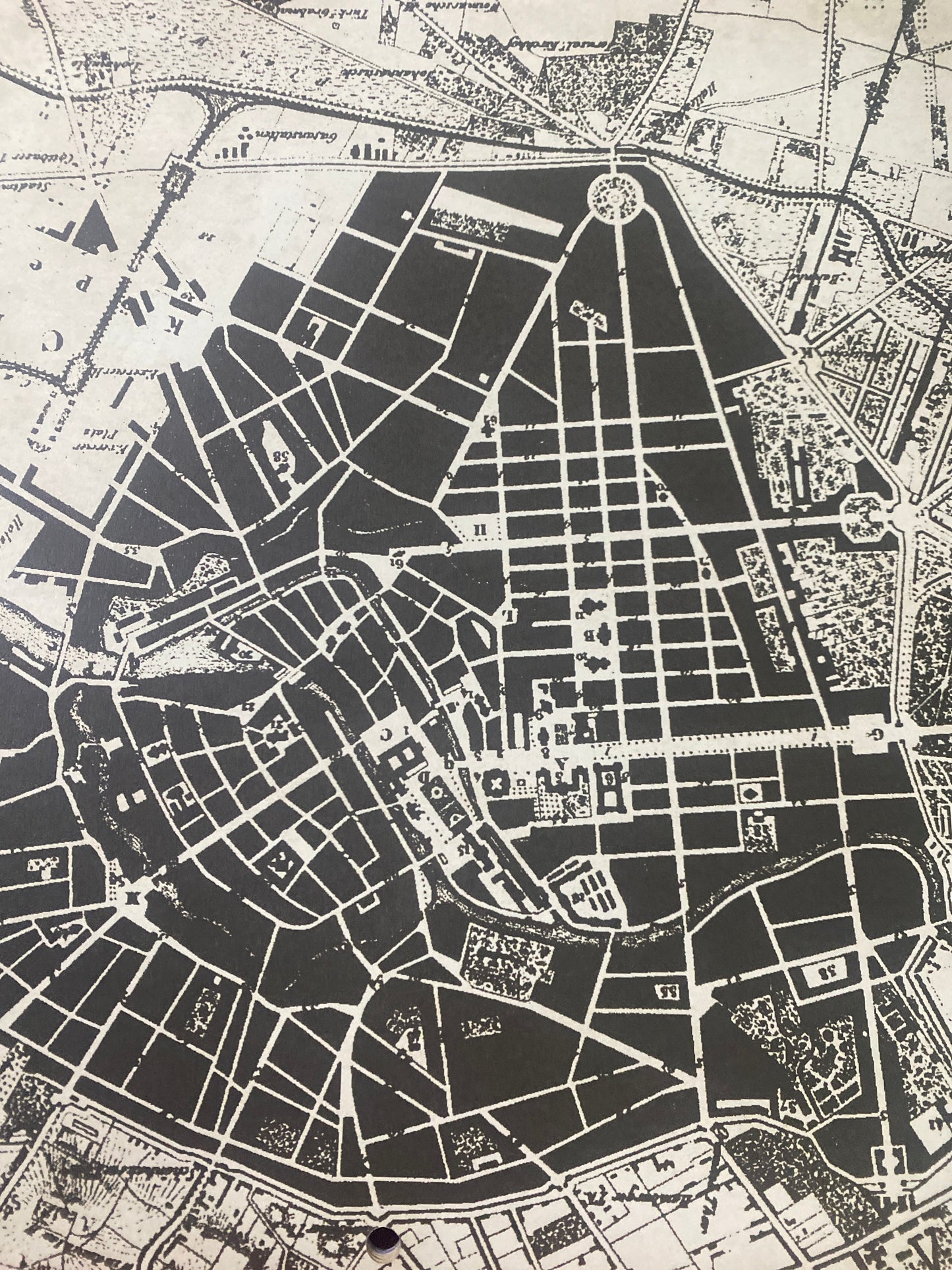 LAMINA DOBLE DECOSCRAPP-DECOUPAGE 30 x30 - CITY MAPS