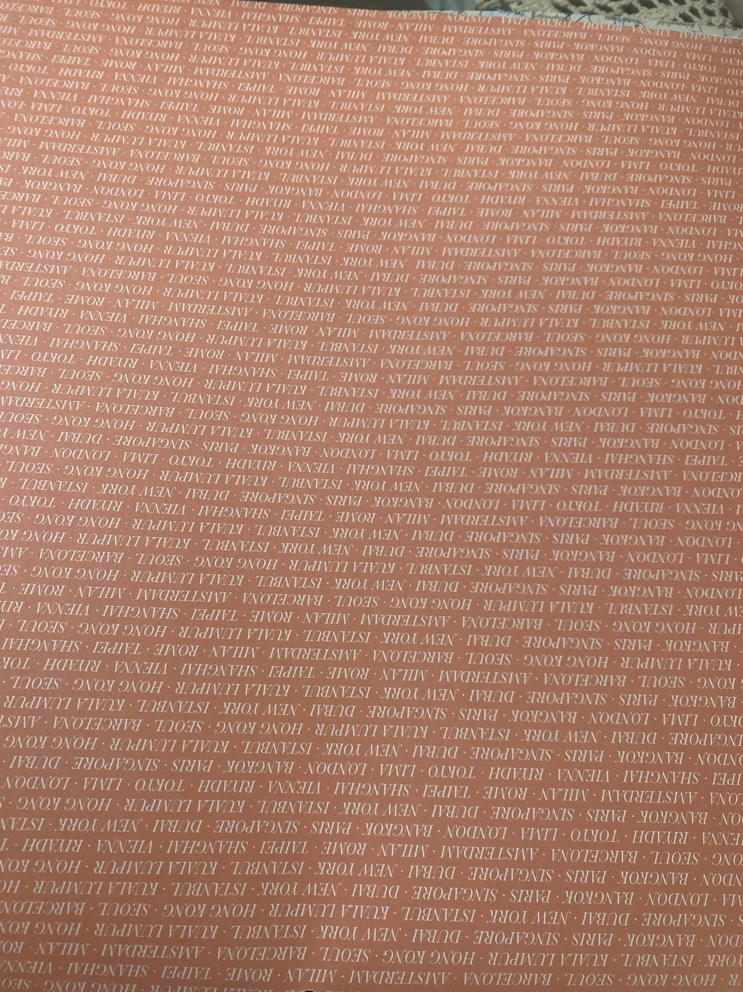 LAMINA DOBLE DECOSCRAPP-DECOUPAGE 30 x30 - CITY MAPS