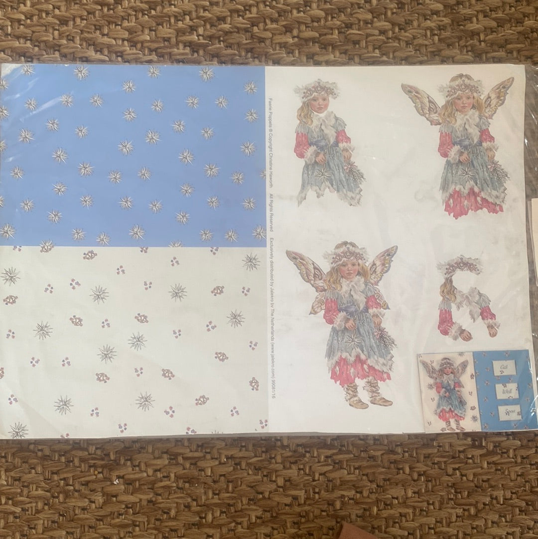 LAMINAS PARA DECOUPAGE TRIDIMENSIONAL NIÑAS 21 x 30 cm