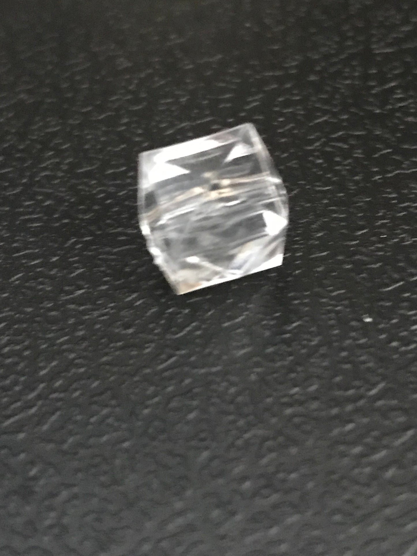 17- PRISMAS CRISTALES TRANSPARENTES 10 MM 10 U