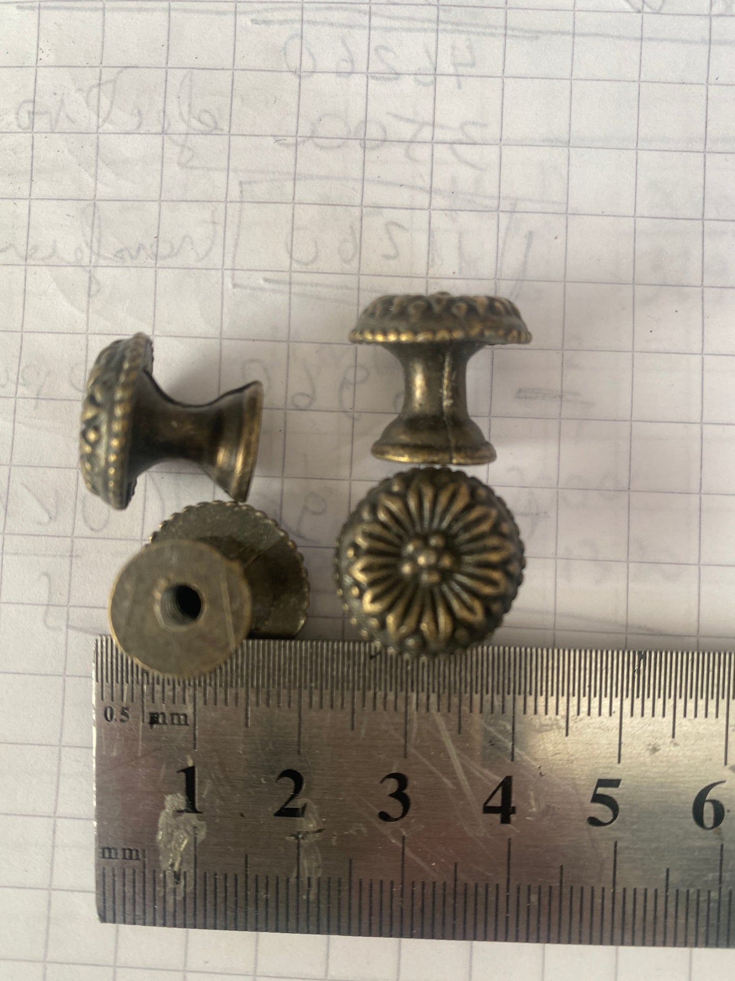 MANILLA DE BRONCE x4