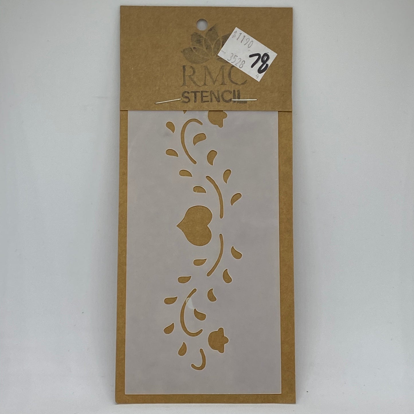 STENCIL 7X15 BORDE CORAZON
