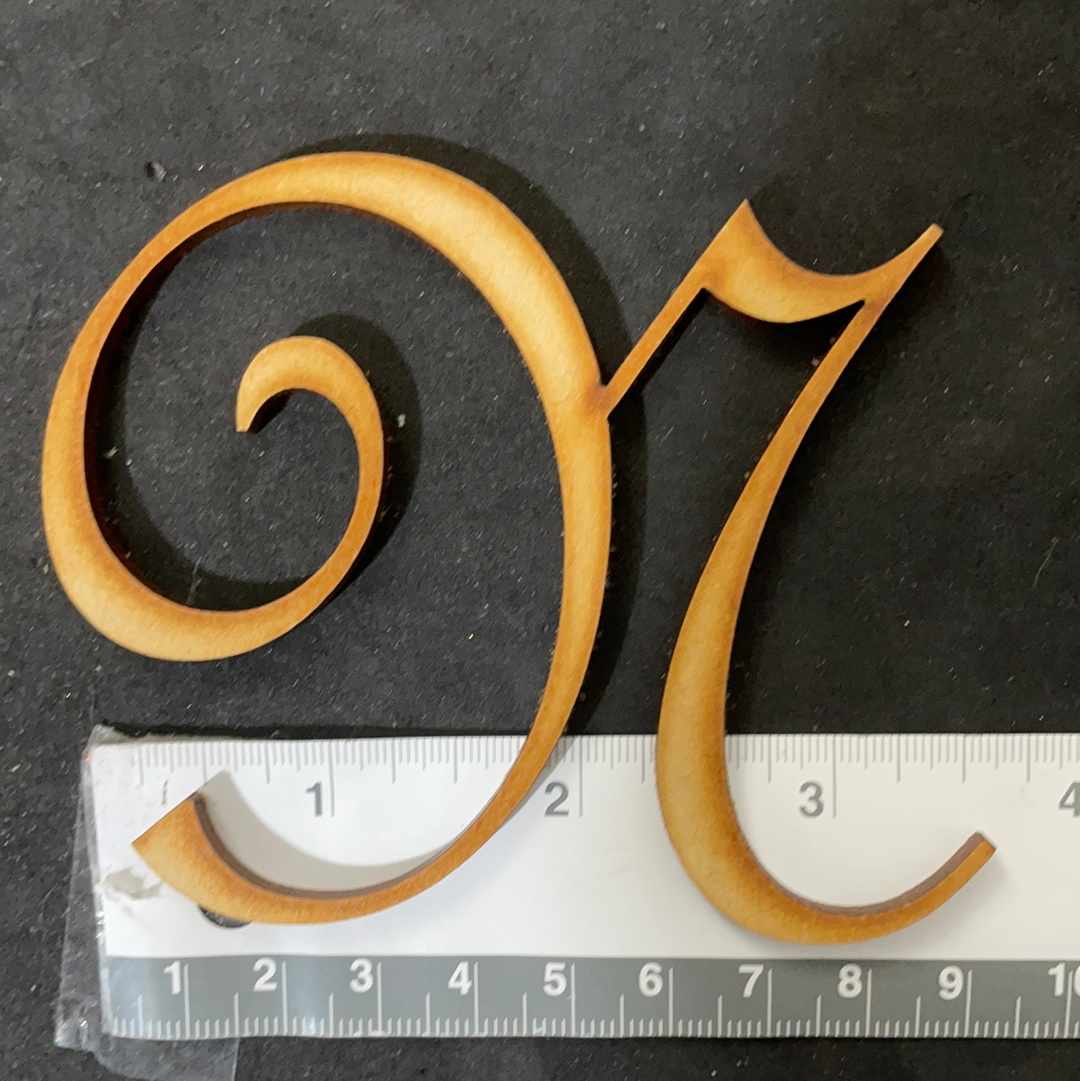 LETRAS GÓTICAS Y NÚMERO LÁSER 7cm