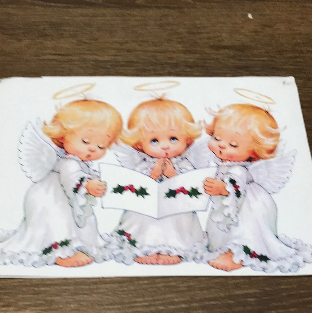 LAMINAS PARA DECOUPAGE ANGELES 20 x 25
