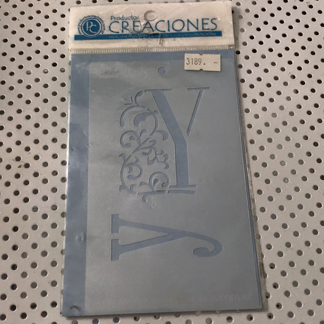 STENCIL 7x15 LETRA Y CREACIONES