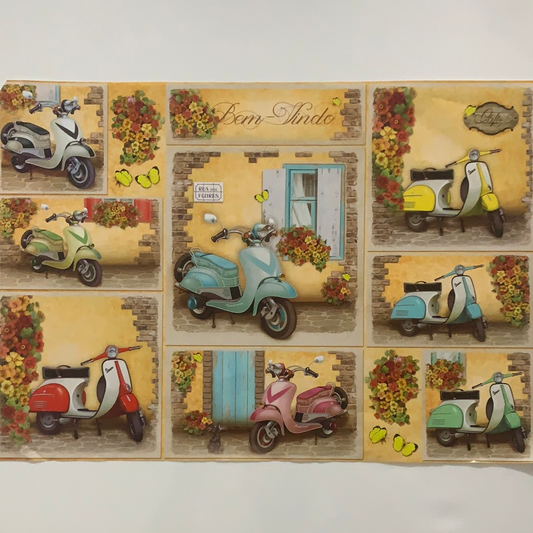 MAMIKO LAMINA DECOUPAGE BRASIL 49X34