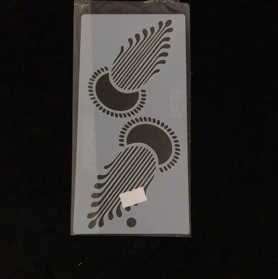STENCIL 10 x 20 Grecas Milartes