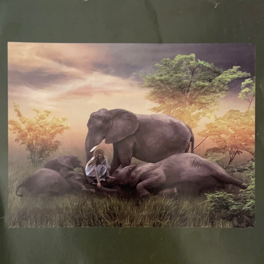 LÁMINA PARA DECOUPAGE- ETNICA 15X15