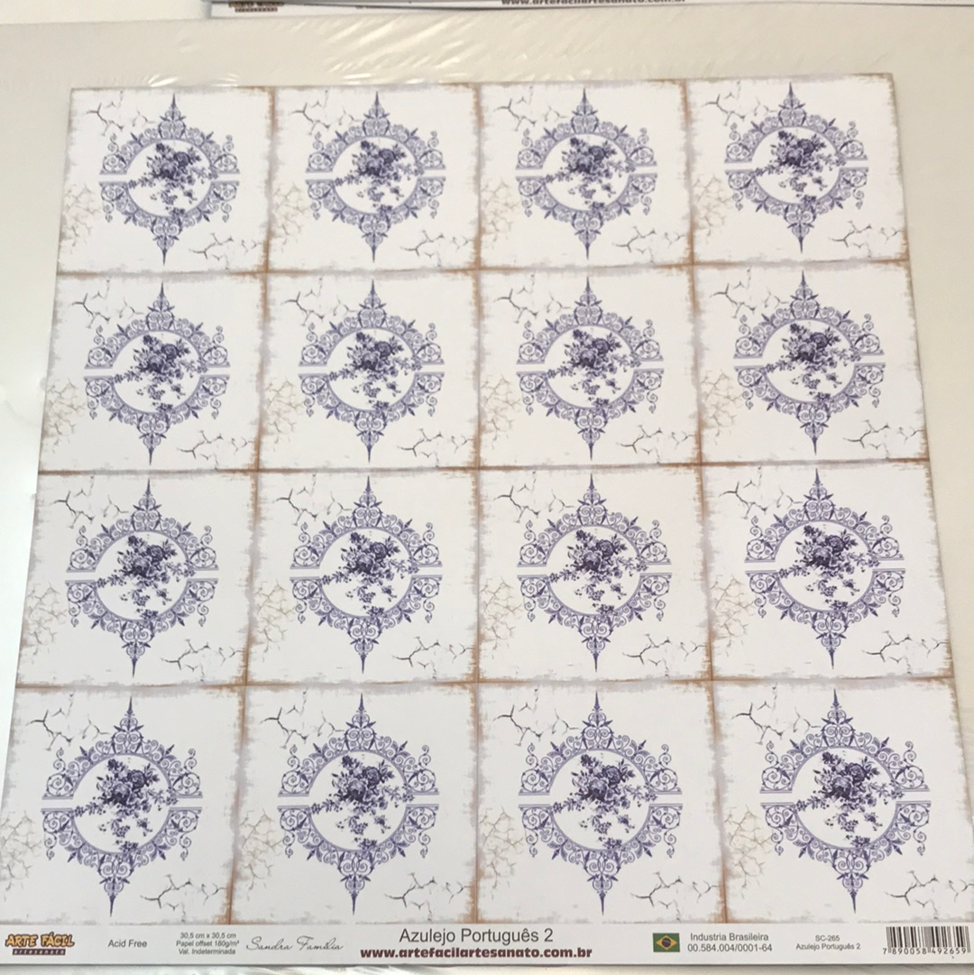 LAMINA 30x30 ARTE FACIL BR SCRAP