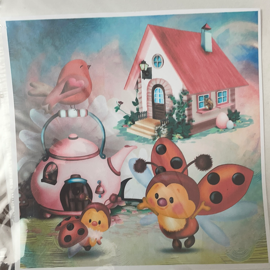 LÁMINA PARA DECOUPAGE PRECIOSOS MOMENTOS